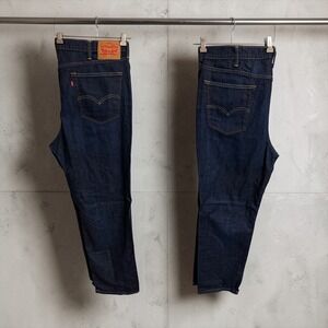 Levis 541 Athletic Taper Jeans Mens 40x32 Dark Wash Indigo Stretch Denim